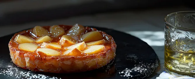 tarte tatin poire et miel